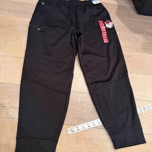 CHAMPION WOMENS GEORGIA BULLDOG GO DAWGS JOGGER PANTS NEW XL